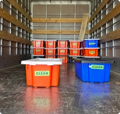 Transporting reusable cups and foodware to Australia's largest sporting event, the australian open