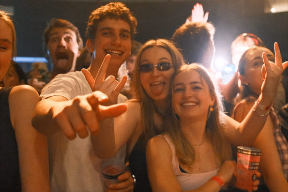bettercup reusable cups used at festivals and events Case Study: UNSW Roundhouse Orange bins 2