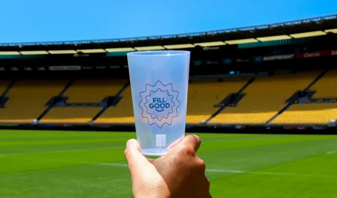 bettercup reusable cups used at festivals and events Bettercup Homepage: Reusable Cups and Systems for Events and Venues fillgood cup at sky stadium